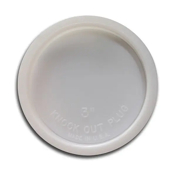 Jones Weather-Resistant Stephens 3" Knockout Test Cap, Pack 50, T33003 Jones Stephens