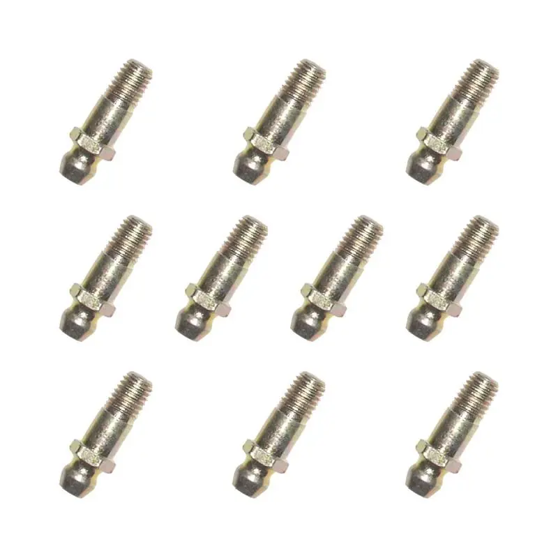 K Traditional Tool International Grease Fittings SAE 1/4-28 Long, 10/pack, KTI04311 K Tool International