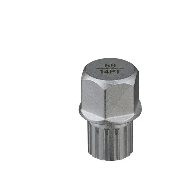 LTI Snap-On Tools Milton Wheel Lug Nut Key 14PT, utilize 1/2" Drive Ratchet, LT4150-59/14PT LTI Tools by Milton