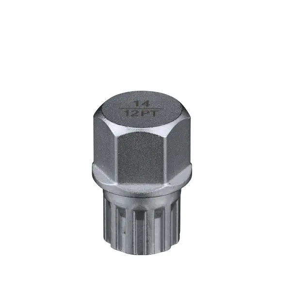 LTI Tool-Free Tools Milton Wheel Lug Nut Key/Hex Bolt 14/12PT, LT4160-14/12PT LTI Tools by Milton