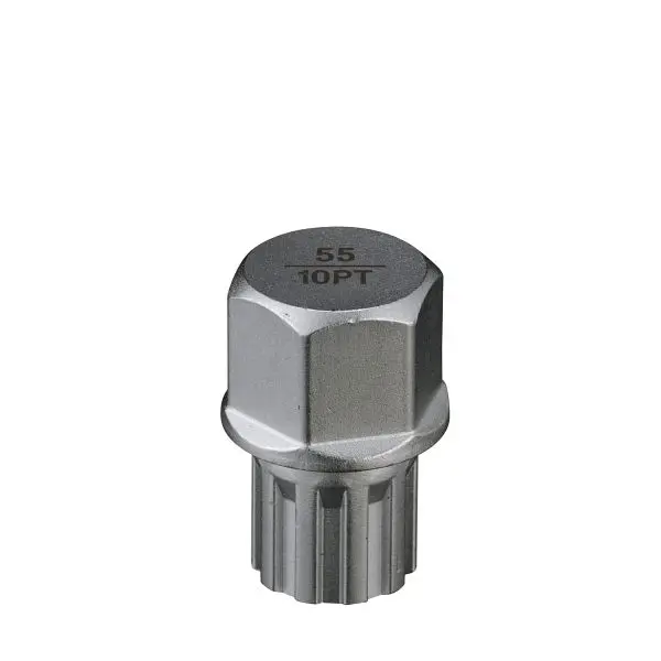 LTI Tools Milton Wheel Lug Nut Key/Bolt55/10PT, utilize 1/2" Drive Ratchet, LT4150-55/10PT