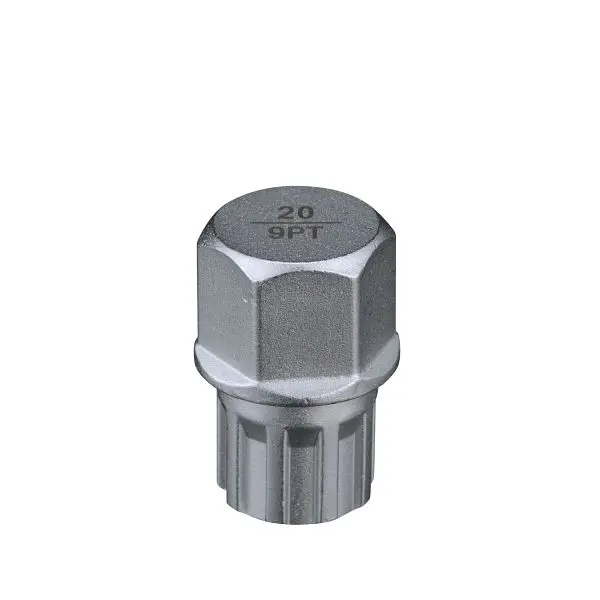 LTI Tools Milton Wheel Lug Nylon Insert Nut Key/Carriage Bolt 20/9PT, Single Unit Quantity, LT4160-20/9PT