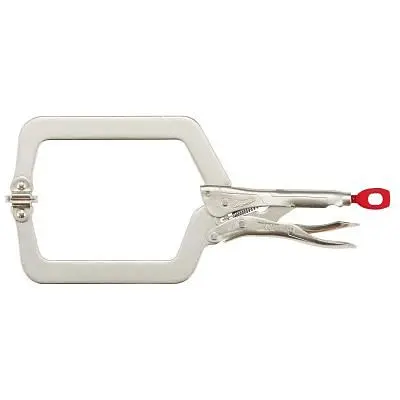 Milwaukee 9" Locking C-Clamp Swivel Jaws, 48-22-3523