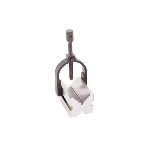 STM OSHA-Compliant 2-3/4"x2-1/2"x1-3/4" Precision Tool Maker's V-Block & Clamp Set, 231078