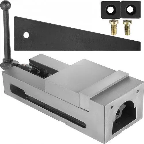 VEVOR Bench Pipe Clamp Vise High Precision Clamping Vise 6" Jaw Width CNC Vise Fixed Jaw, TQ6YCJMJYHQHT0001V0