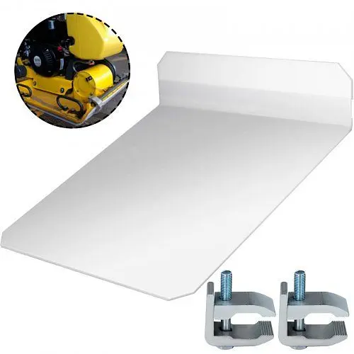 VEVOR Plate Tamper Space-savingor Pad / Mat & Corner Clamps, Fits Most Wacker, Weber, & More., HSJDPFD2019080001V0