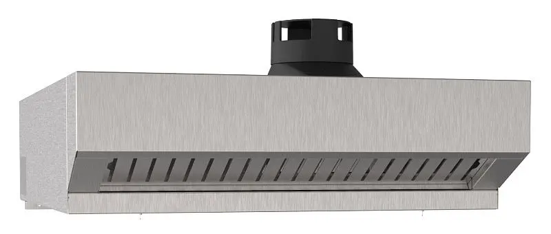 Cadco Half Size Ventless Hood Vapor Pipe Capture System, XAKHT-HCHS