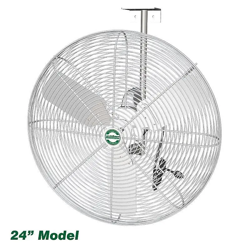 J&D Manufacturing EZ Breeze Fan 24" Ivory, 115V 1/3 HP, VDB24G