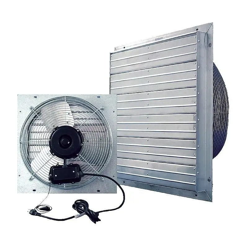J&D Manufacturing Indoor/Outdoor Shutter Fan, 24", VPES24