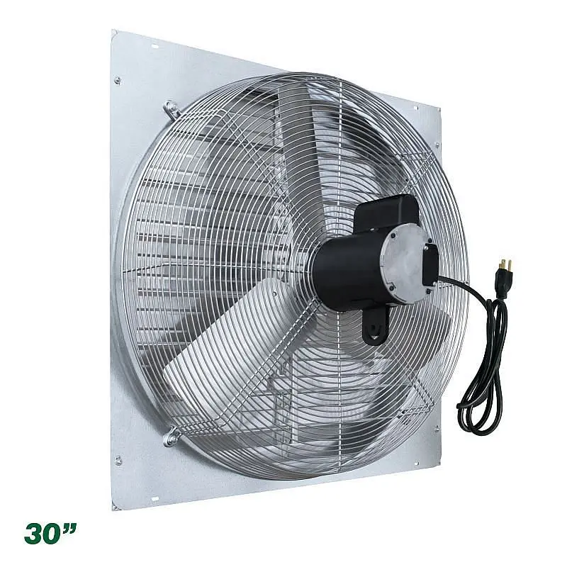 J&D Manufacturing Shutter Fan, 30" 115/230V 1/2 HP, VES30