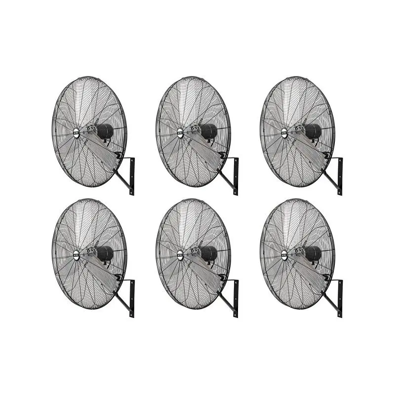 K Water-Resistant Tool International 30" Oscillating Wall Mount Industrial Fan (Pallet 6), KTI77732-PL6 K Tool Intern...