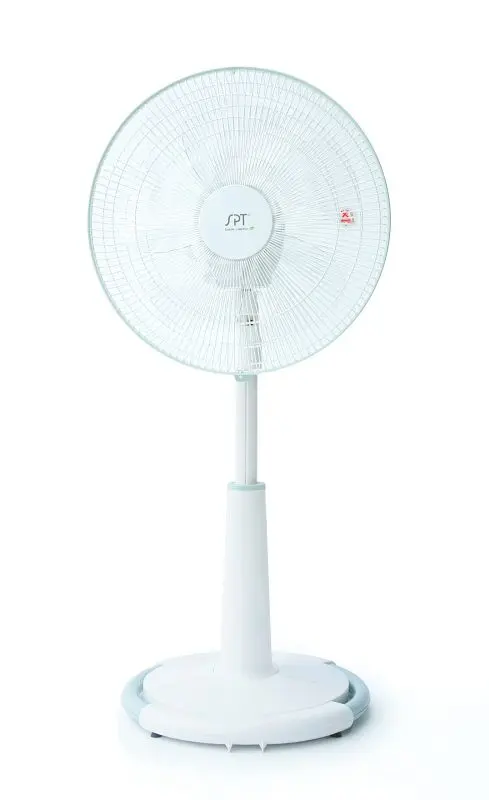 Sunpentown 16" Horizontal 8 Oscillating Standing Fan, SF-16S88