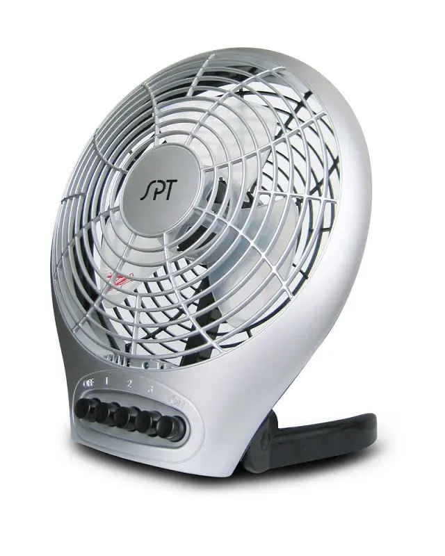 Sunpentown Heavy-Duty 7" Table Fan Ionizer, SF-0703