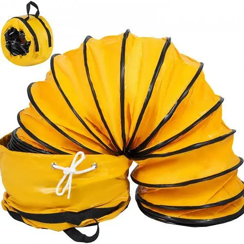 VEVOR 25ft Ducting Hose PVC Flexible Duct Hosing 12inch Functionality Blower, Package, TFRGD12YC8MDB0001V0