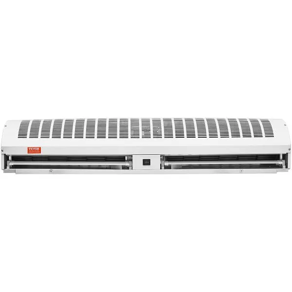 VEVOR 48" Commercial Indoor Air Curtain Super Power 2 Speeds 1650CFM, UL Certified Wall Mounted Air Curtains Doors, S...