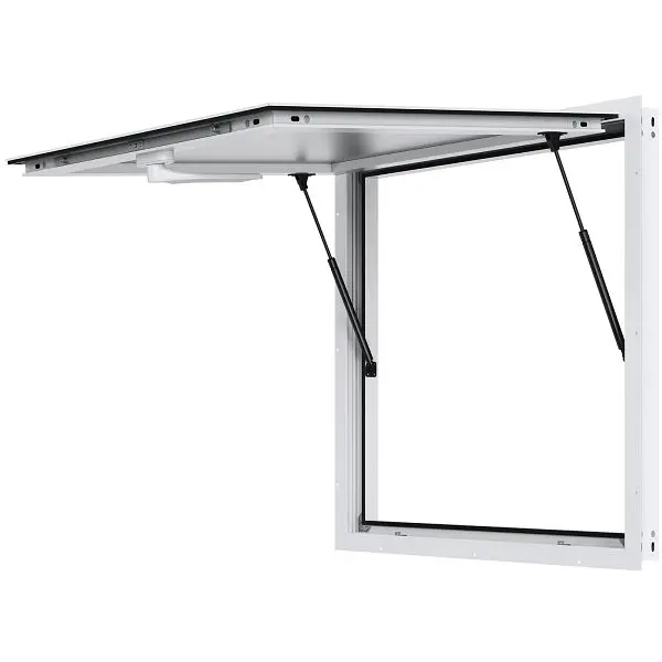 VEVOR Concession Window 36"x36", Aluminum Alloy Food Truck Service Window Awning Door & Drag Hook, FWCK36X36...