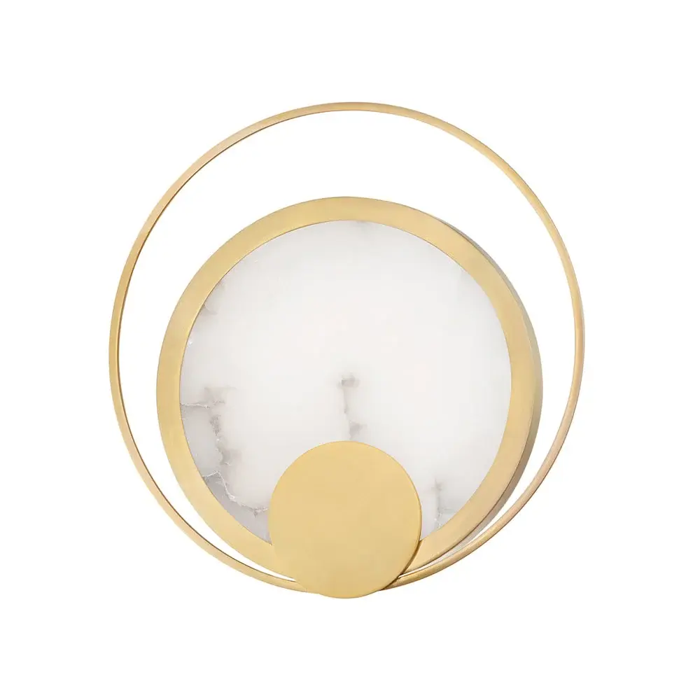 Coil Led Wall Sconce - Aged Warm alloy (ETL Certified)