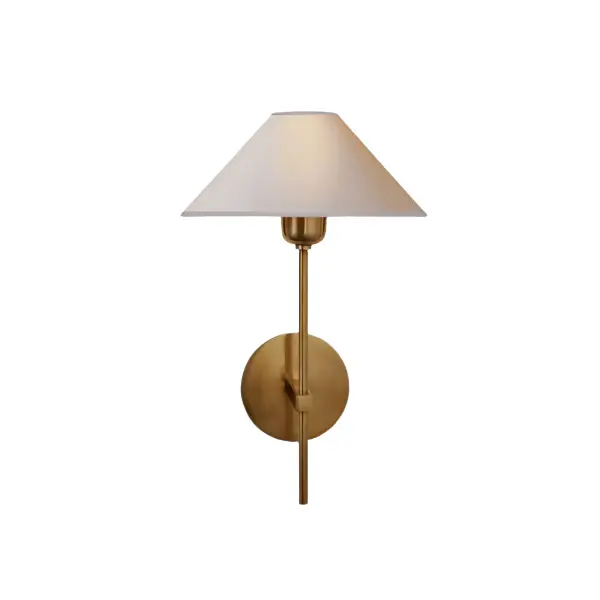 Up Down Hackney Wall Light - Warm alloy
