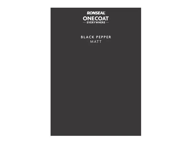 Ronseal Peel & Stick Everywhere Jet-black Pepper
