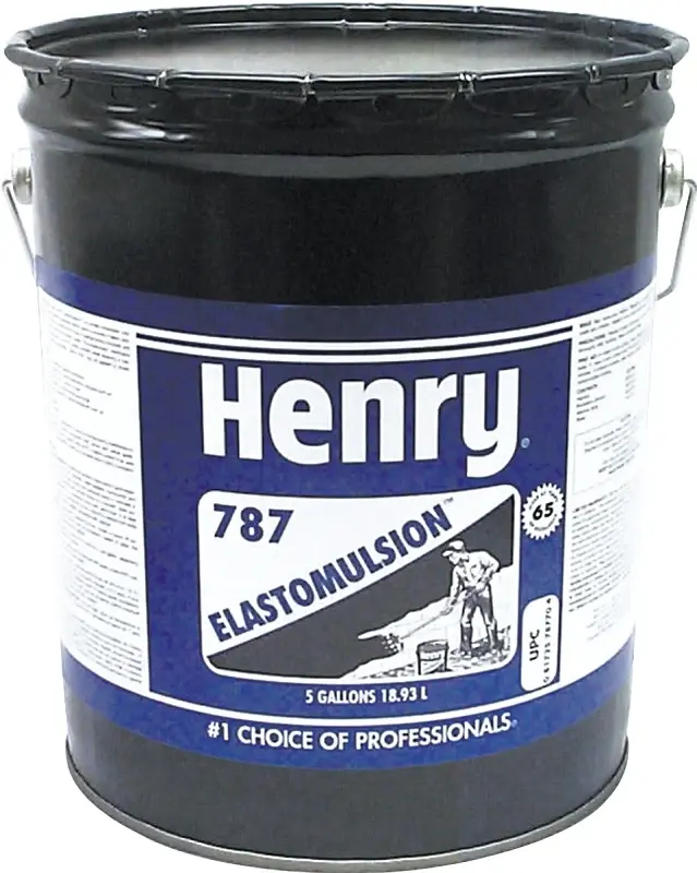 Henry HE787074 Damp Proofing, Onyx, 18.93 L Pail, Liquid