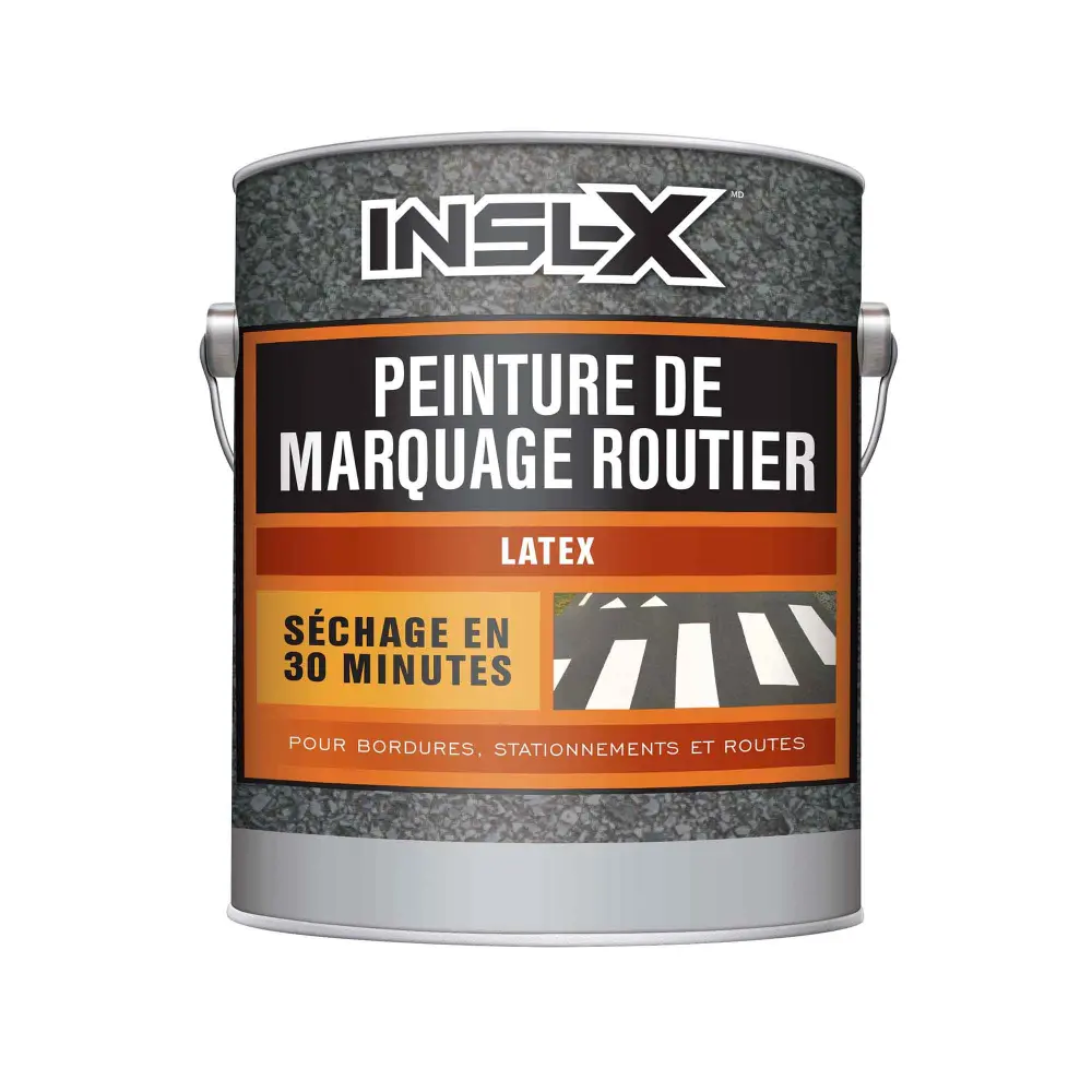 Insl-X Latex Traffic Paint Yellow, 3.79 L