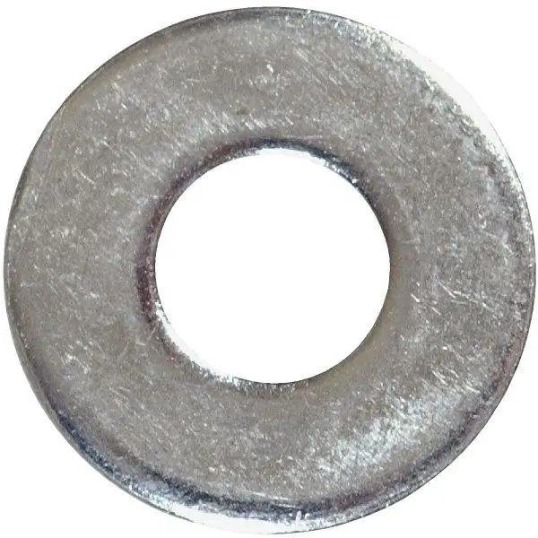 HILLMAN #10 Alloy Steel Zinc Plated Flat SAE Spring Washer, 100 pieces, 280054