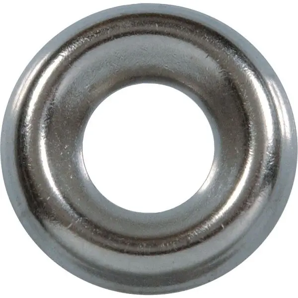 HILLMAN Fast #10 Steel Nickel Plated Finishing Finishing Washer, 10 pieces, 6676