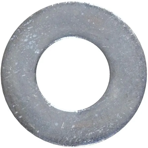 HILLMAN Green 5/16 Inch Steel Hot Dipped Galvanized Flat USS Fender Washer, 100 pieces, 811071