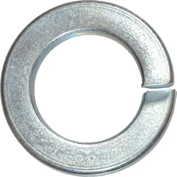 HILLMAN #10 Hardened Spring Steel Zinc Plated Split Lock Fender Washer, 100 pieces, 300015