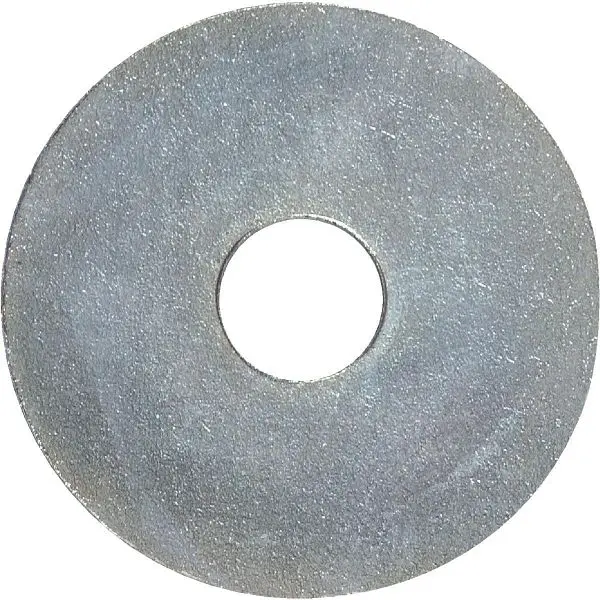 HILLMAN 1/4 Inch x 2 Inch Steel Zinc Plated Fender Shoulder Washer, 100 pieces, 290021