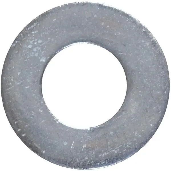 HILLMAN 1/2 Inch Steel Hot Dipped Galvanized Flat USS Washer, 130 pieces (5 Lb.), 811012