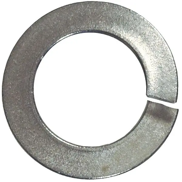 HILLMAN Rust-Resistant 1/2 Inch Stainless Steel Split Lock Washer, 50 pieces, 830674