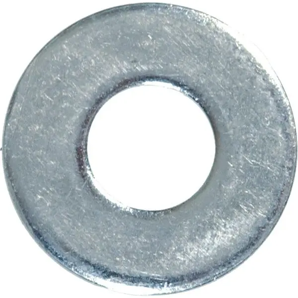 HILLMAN Shielded #8 Steel Zinc Plated Flat SAE Washer, 30 pieces, 6447