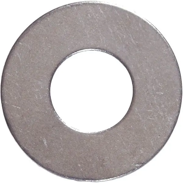 HILLMAN #6 Stainless Steel Flat Washer, 100 pieces, 830552