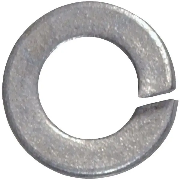 HILLMAN Visible 5/16 Inch Steel Galvanized Split Lock Washer, 100 pieces, 811053