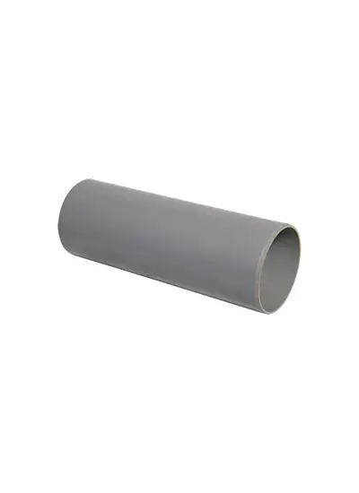 FloPlast Plain Soil Pipe 110mm x 3 Metre Grey (Pack 2)