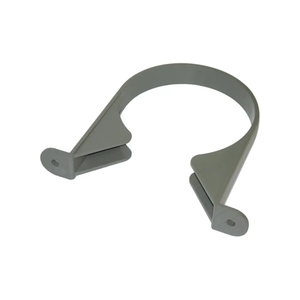 FloPlast Solvent Weld Soil Pipe Clip Grey (Pack 10)
