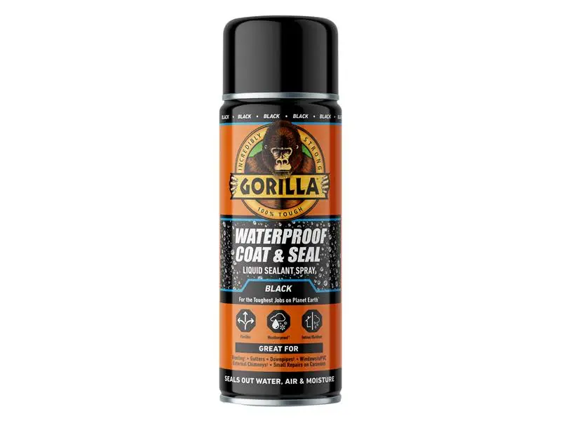 Gorilla Glue Waterproof Coat & Seal Spray Onyx 450ml