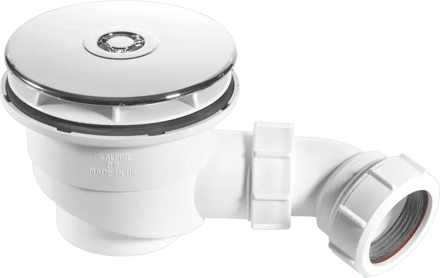 McAlpine ST90CB10 90mm x 50mm Water Seal Shower Trap