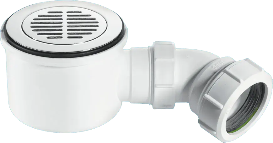 McAlpine ST90CPB-S-HP 90mm x 50mm Water Seal Shower Trap 2" Universal Outlet High-Flow High-Performance Trap modular 110mm...