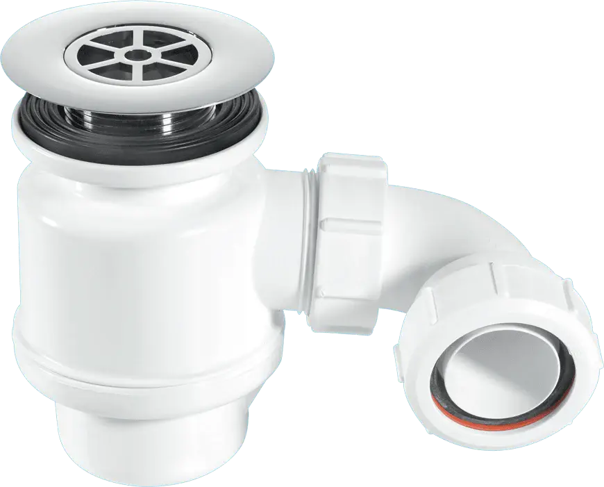 McAlpine STW8-RB 50mm Water Seal Resealing Shower Trap Multifit Outlet