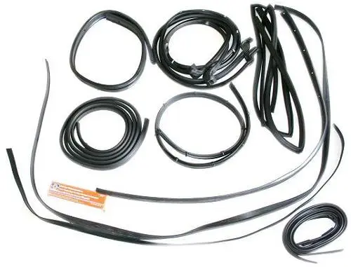 Weather Strip Kit - Whole w/Hardtop, 1969-77 Ford Bronco