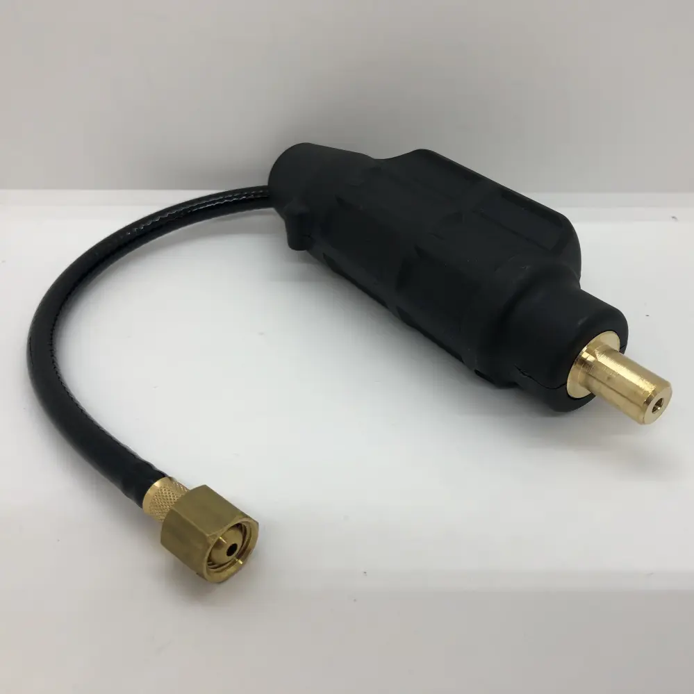 35 Dinse (1/2") Adapter 1/4" BSP Gas Fitting 9 & 17 Series TIG Torches
