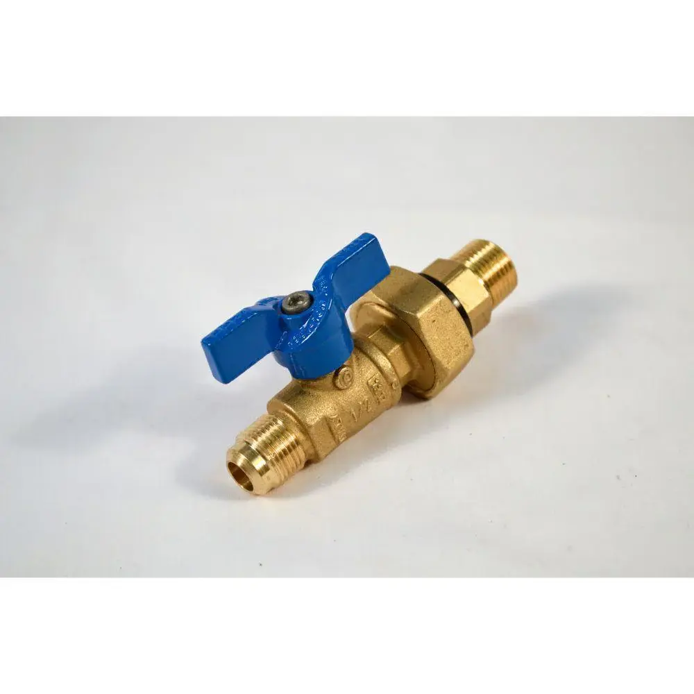 1/2" FLARE X 1/2" MIP DIALECTRIC UNION 600 WOG GAS BALL VALVE-JOMAR