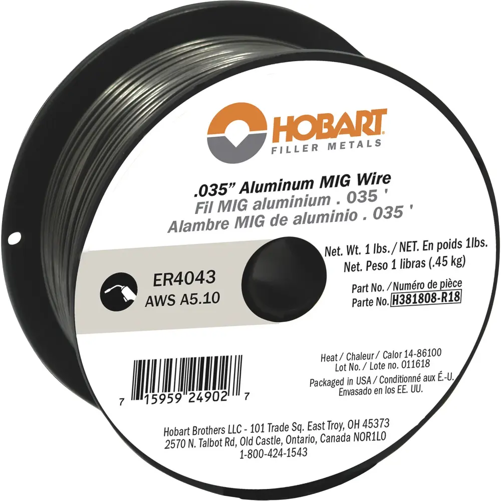 Hobart Aluminium MIG Welding Wire 0.035