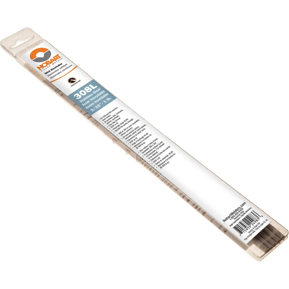 Hobart Filler Metals Welding Electrode Stick Rust-proof Steel 3/32" X 14"