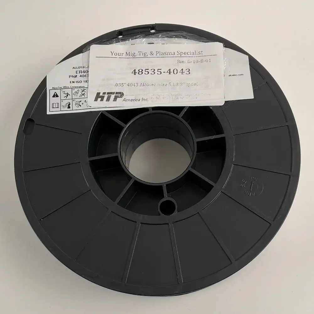 Made U.S..! ER4043 Aircraft-grade MIG Welding Wire - 8" Spool