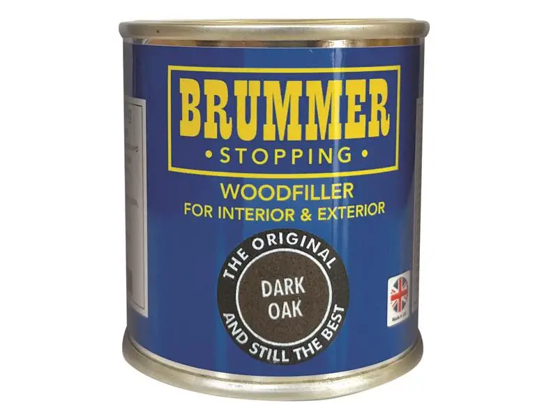 Brummer Wood Filler Rich Oak 250g