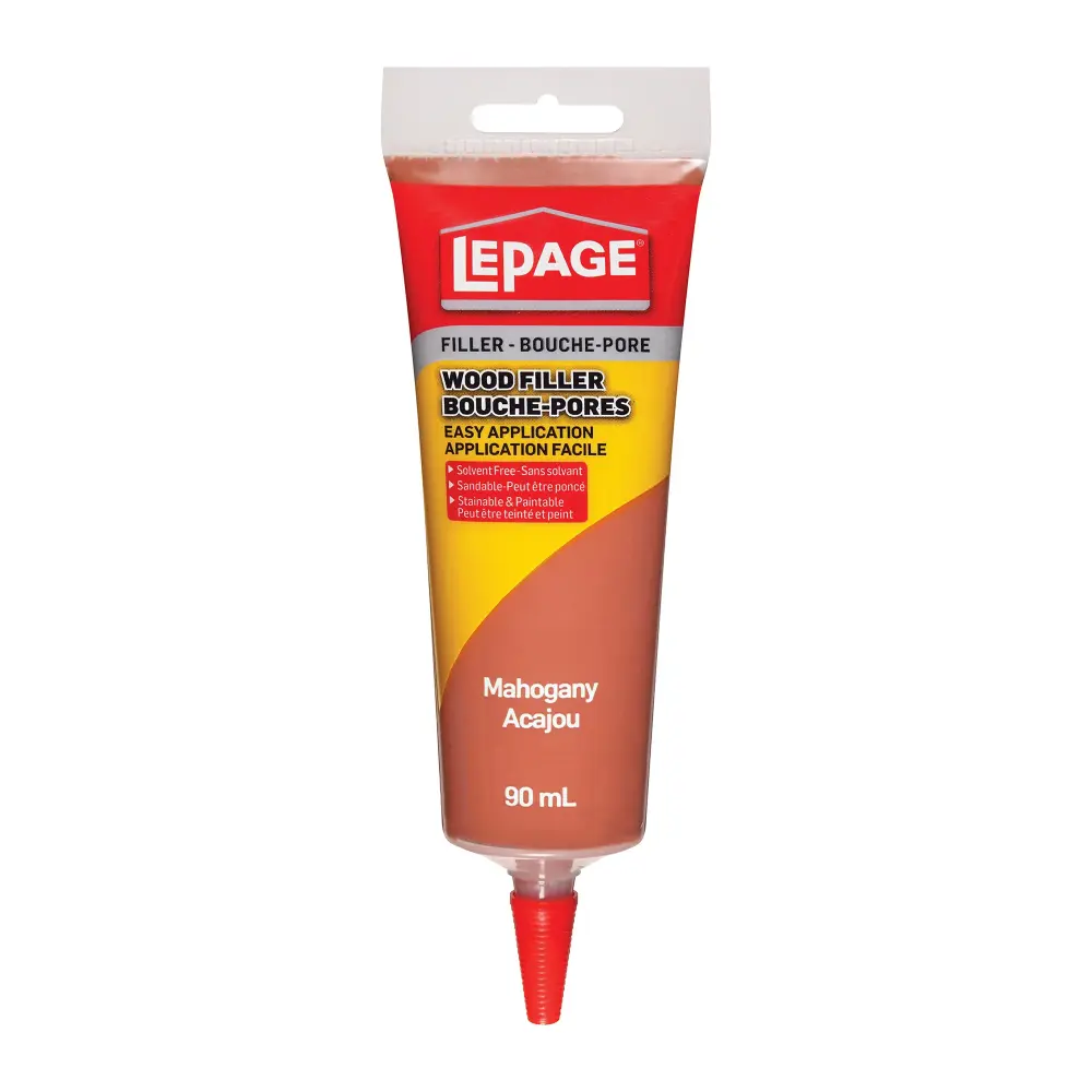 Mahogany Tinted Wood Filler, 90 ml