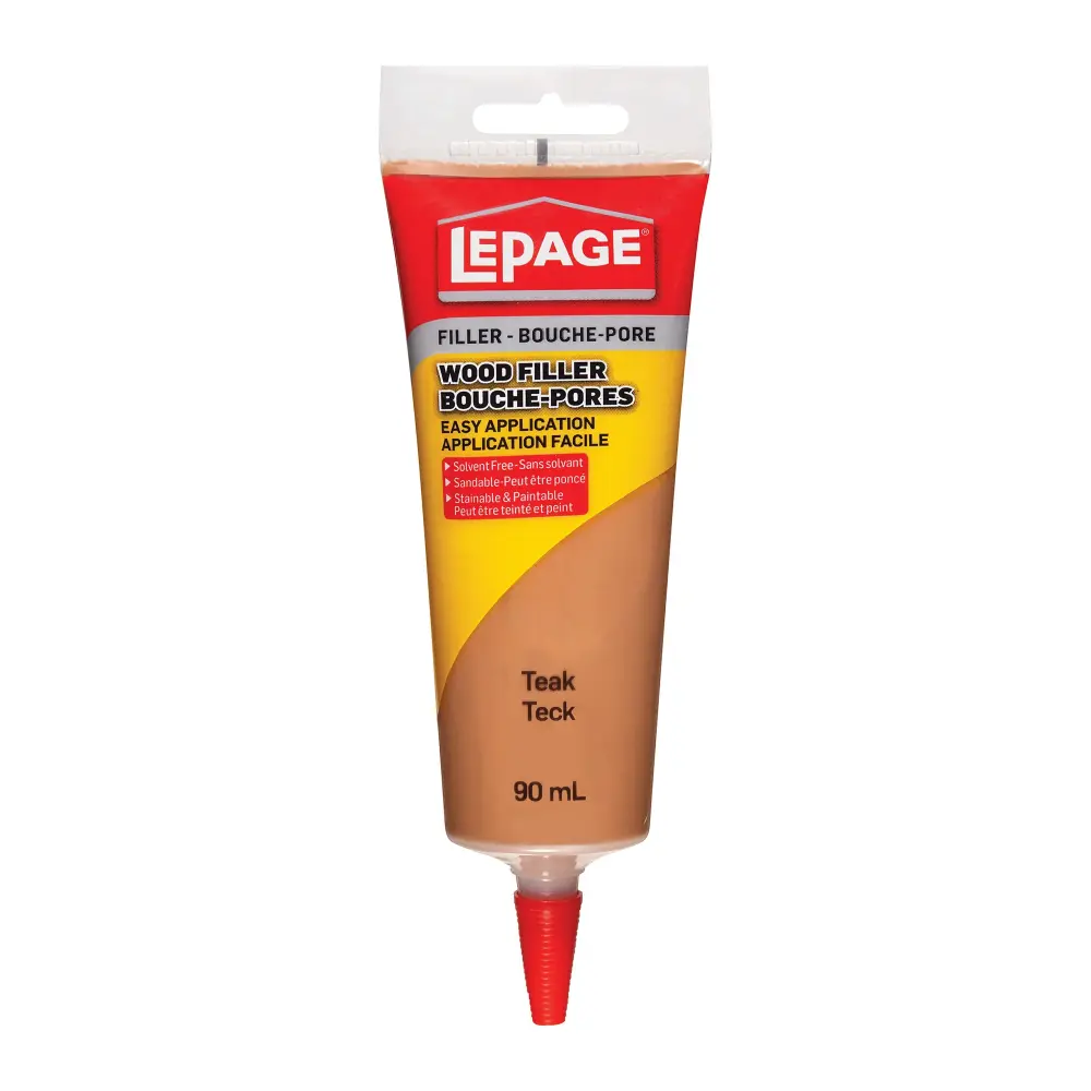 Teak Tinted Wood Filler, 90 ml